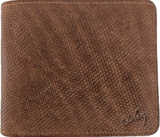 Billetera de cuero para hombre Café Colage