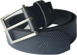 Cinturon de cuero negro para hombre Vélez