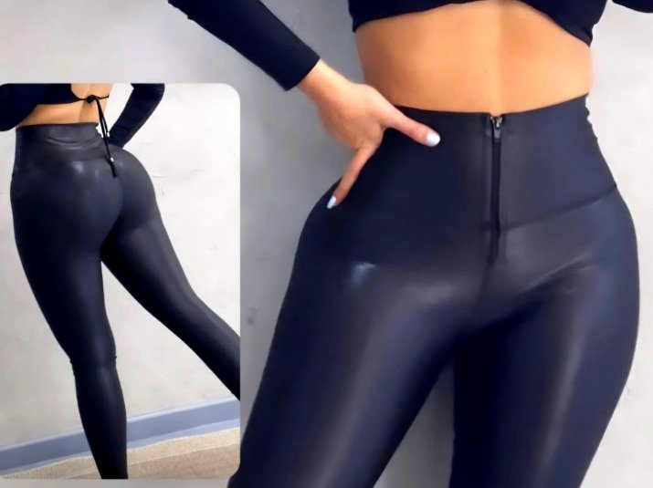 leggins levantacola estilo cuerina