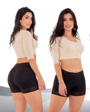 Short faja invisible de alta compresión con realce de glúteos