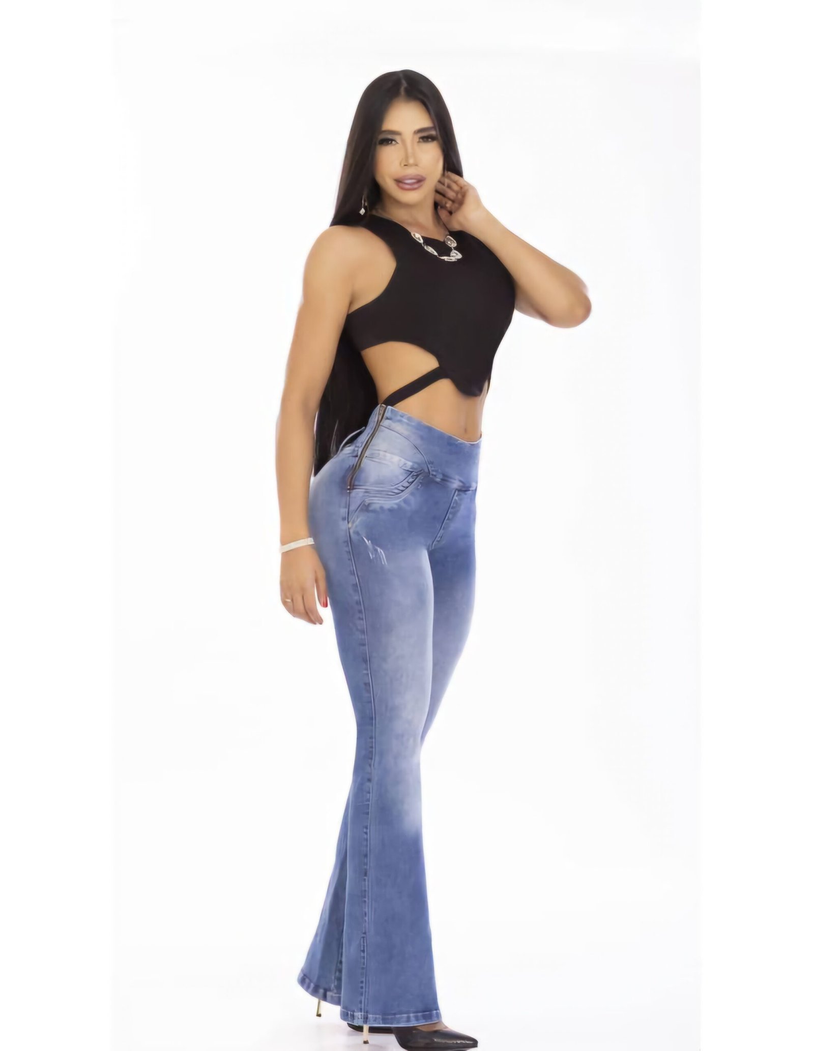 Jeans Levanta cola Campana