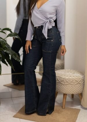 Jeans wide leg 433