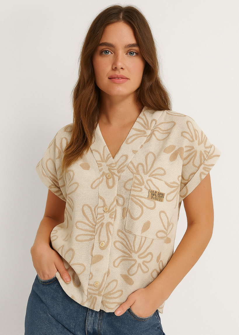 Blusa estampada para dama