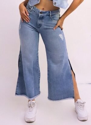 Jeans Culotte basta abierta