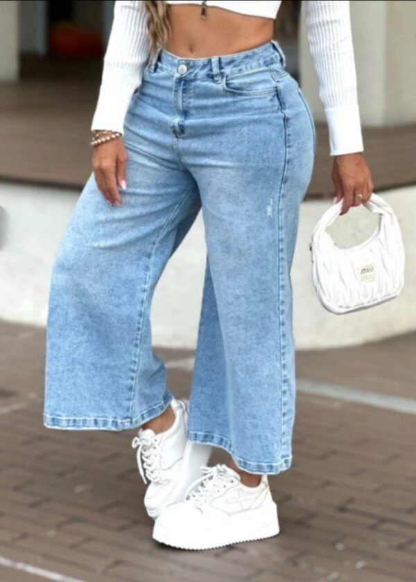 Jeans Culotte stretch AS06111