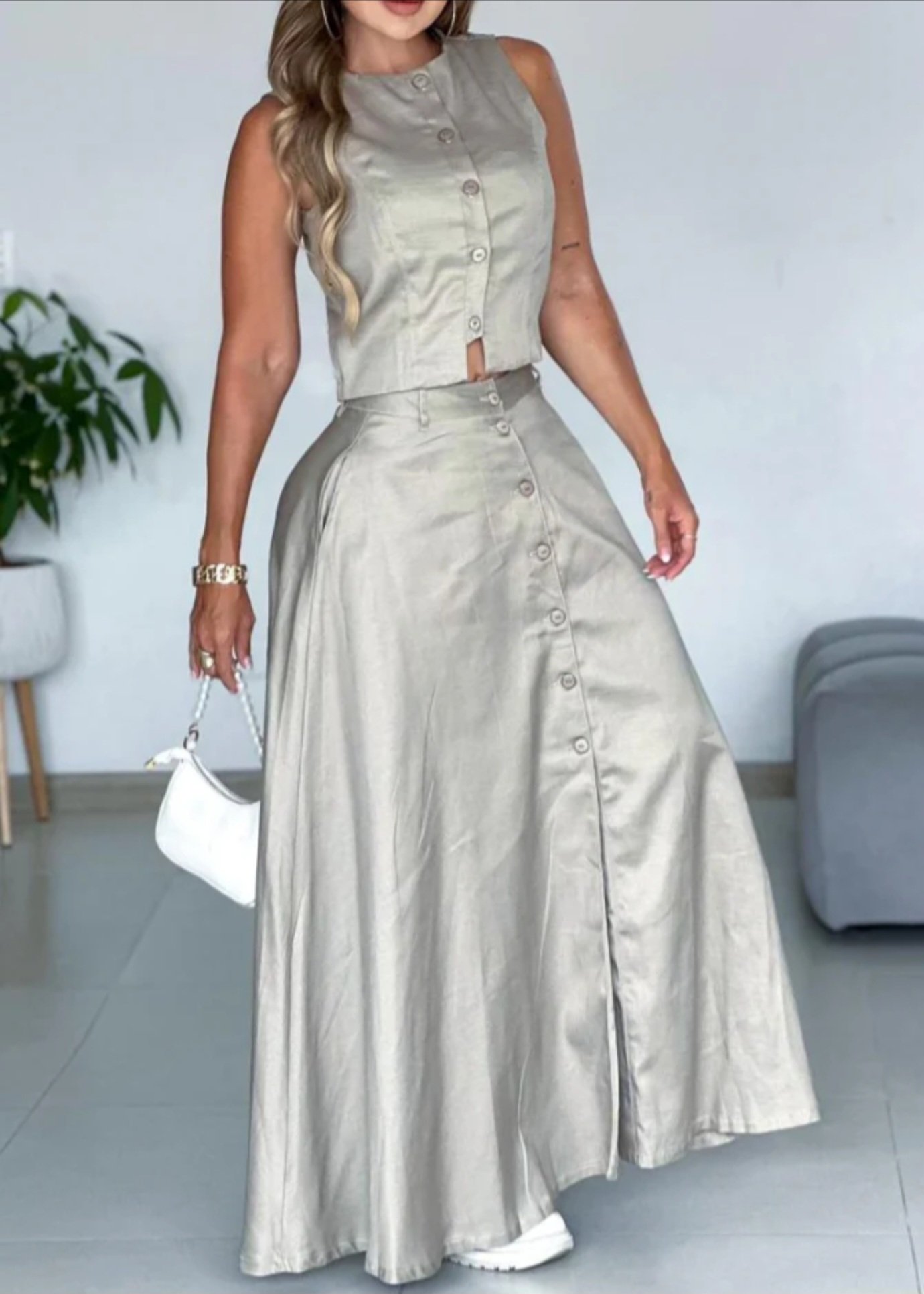 Set de falda y blusa ASP00469