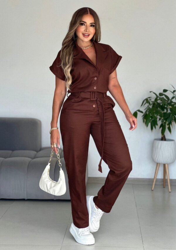 Enterizo Largo con cinturón