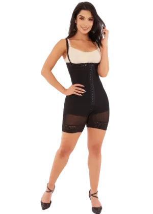 Faja alta compresión Strapless con tiras removibles