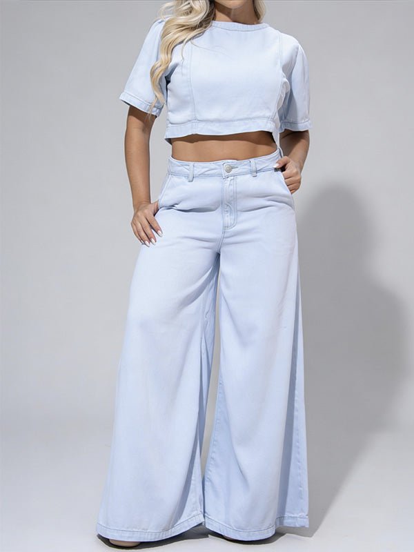 Conjunto de pantalón y blusa AS06632