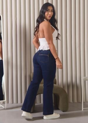 Jean stretch semi acampanado 10303