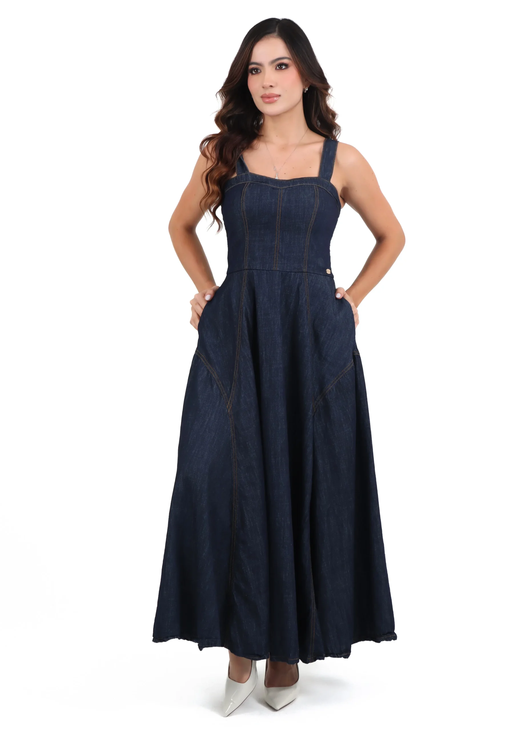 Vestido en denim 29701