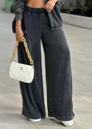 Jeans stretch liviano color negro